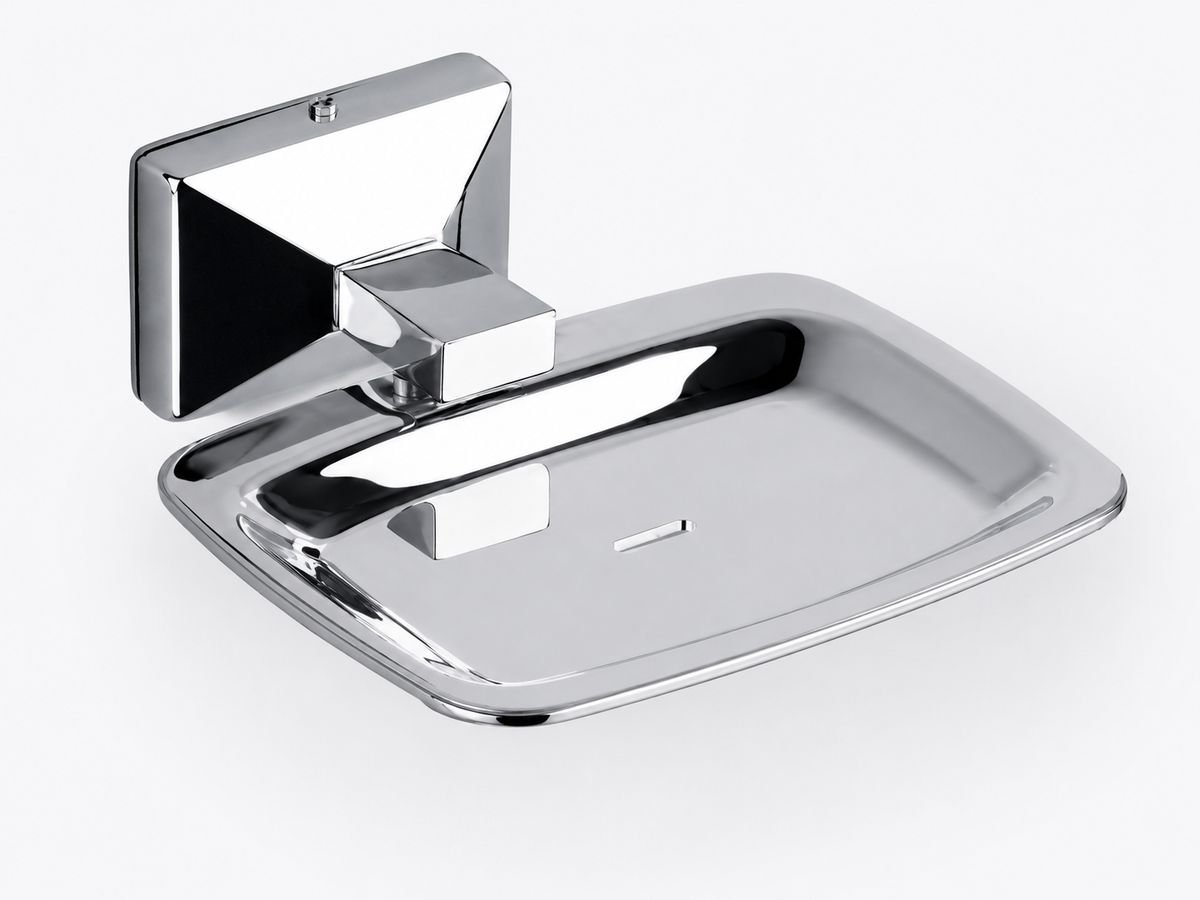 Soap Dish in Chrome finish