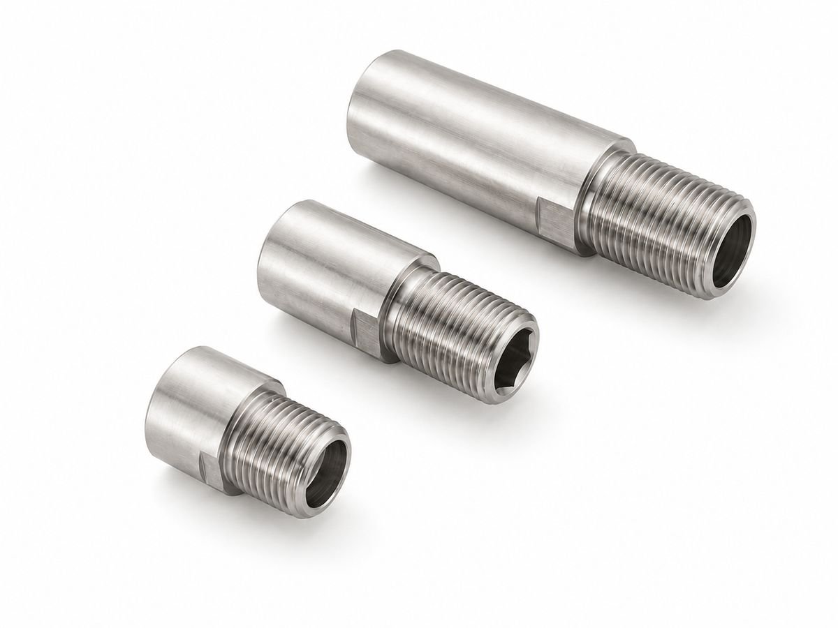 Brass Extension Nipple Heavy